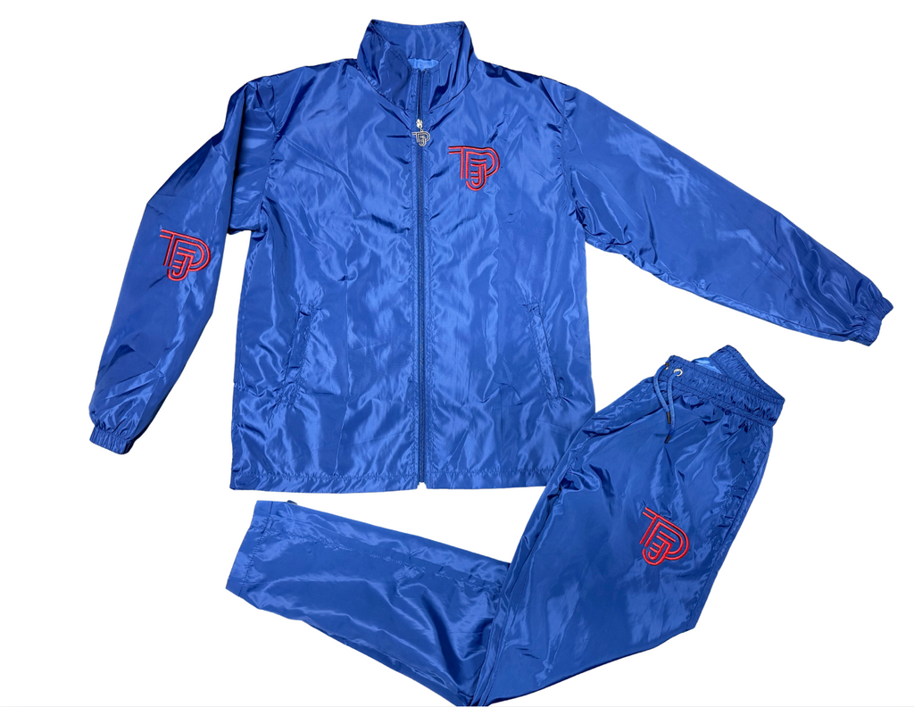 TDJ "853" Tracksuit - Blue/Red