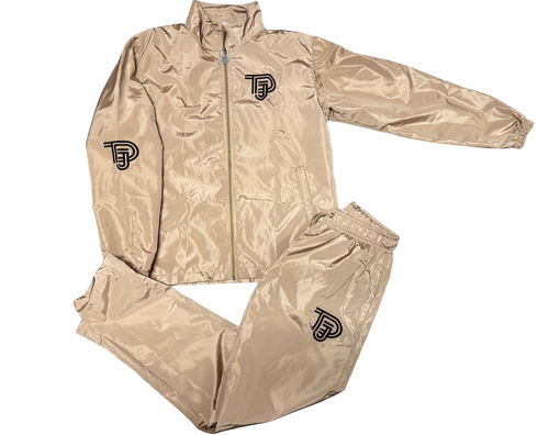 TDJ "853" Tracksuit - Cream/Black